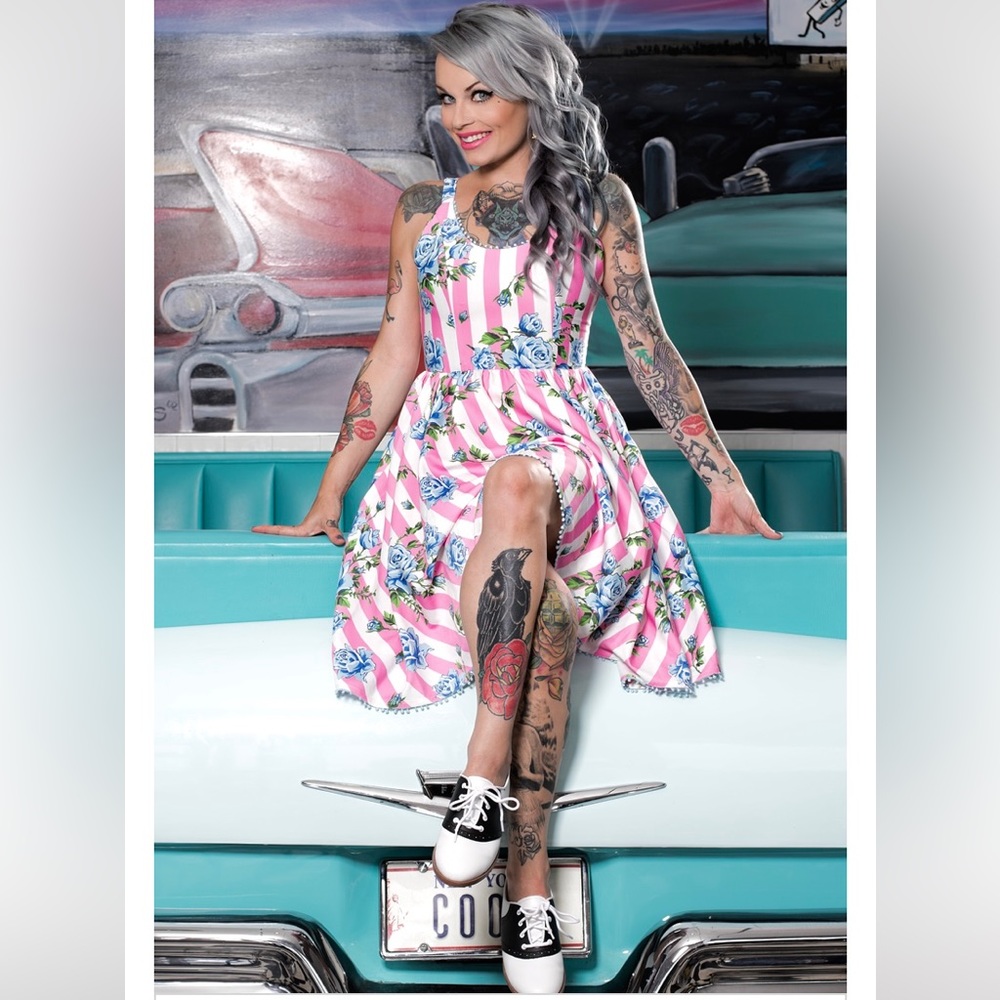 Pink Straycats Dress